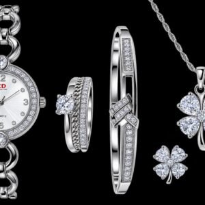 CD Collection luxury watch and jewelry set for women
